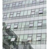 China Thermal Insulation Reflective Glass Curtain Wall Facade 0% - 90% Openness for sale