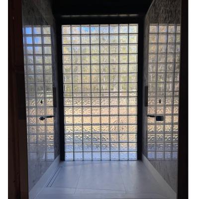 Κίνα Crystal Blocks Mosaic Tile Decoration Partition Wall Solid Glass Brick Curtain Wall προς πώληση