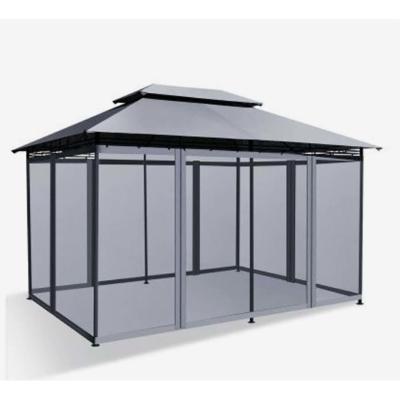 China Outdoor Living Glass Sunroom With Brown Glass Color And Chinese Top Hardware for sale