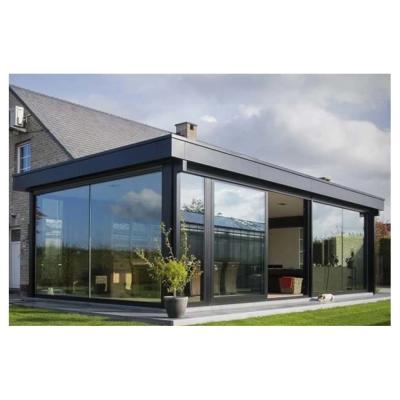 China Customized Size Aluminum Frame Glass Sunroom For Energy Saving And Year Round Enjoyment for sale