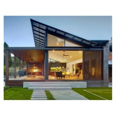 China Modern Design Sunroom Glass Veranda House Of Aluminum Alloy With Tempered Glass Roof for sale