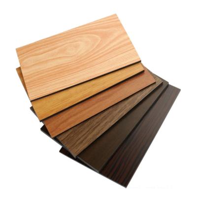 China 4mm PVDF Coating 1220x2440 mm Wooden Grain Color Aluminium Composite Panel ACP ACM for sale