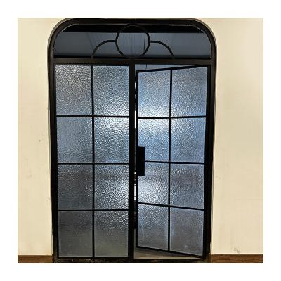 China black Retro Modern Steel Windows And Doors Durability And Low Maintenance for sale