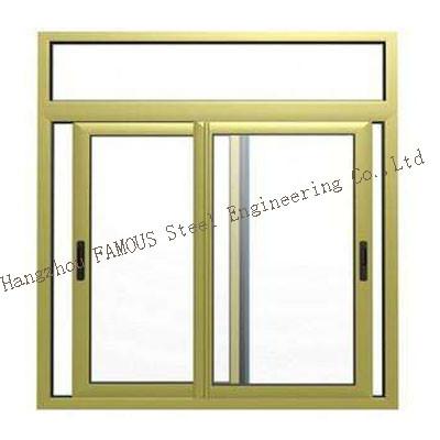 China 50 series 6m m termalmente Windows de aluminio quebrado, 8m m calentaron Windows de cristal en venta