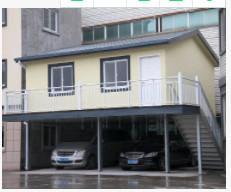 China Q345B FASEC Steel Frame Prefab Home Kits , Bathroom Prefab Steel Kit Homes for sale