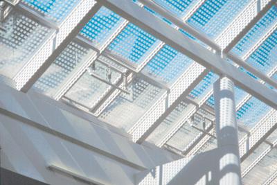 China BIPV-Oberlichter, die integriertes Pv-System-transparente Farbe aufbauen zu verkaufen