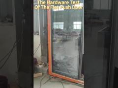 Custom Aluminum Profile Insulated Glass Wall with Push Flat Window for Modern Spaces