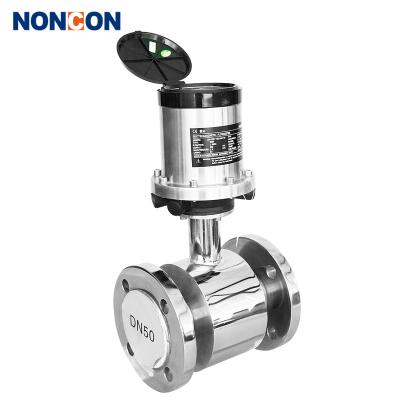 China Stainless steel 1CR18NI9TI GPRS meter electronic digital sensor modbus magnetic water meter price solution for large diameter for sale