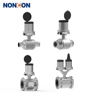 China Stainless steel 1CR18NI9TI water flow meter gprs stainless steel water meter intelligent electromagnetic modbus for sale