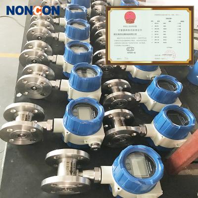 China Stainless Steel 1CR18NI9TI NONCON DN20 Liquid Turbine Flow Meter Water Flow Meter for sale