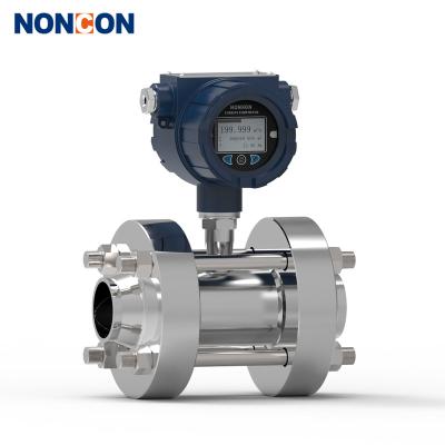 China Stainless Steel DN20 Turbine 1CR18NI9TI High Pressure Digital Liquid Flow Meter Water Flow Meter for sale