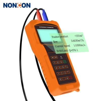 China NONCON Factory UF2200 Ultrasonic Water Flow Meter DN15~6000mm Handheld Ultrasonic Flowmeter TUF2200 for sale