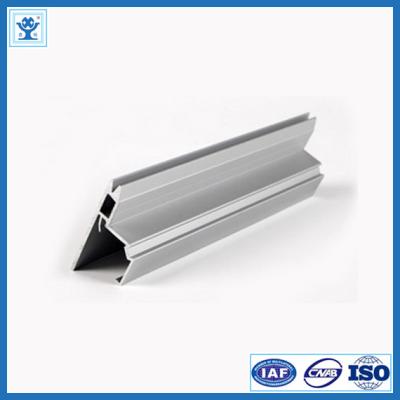 China Silver Anodized Aluminum Extrusion, Aluminum Profile for Air Conditioner Frame for sale