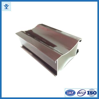 China New! wood finish aluminum powder coated profile for architectural, aluminium profile for sale