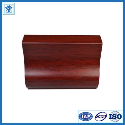 China Wood Color Aluminium Profile for Door Aluminium Door for sale