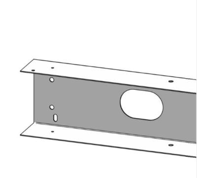 China OEM 6063 T5 Aluminum Alloy CNC Machining U Channel 89mm*51mm for sale