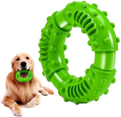 China GINADOG Viable Clean Teeth Chew Dog Dumbbell Pet Toy Natural Rubber Driver Toy Manufacturer Wholesale Custom Products for sale