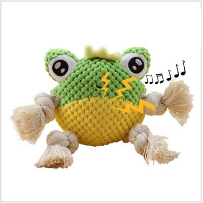 China Viable Hot Sales Stuffed Plush Crab Shaped Dog Squeaky Chew Toy for sale