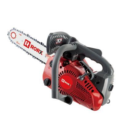 China 2-Stroke Single handle operated long endurance small engine gasoline chainsaw 25cc for sale