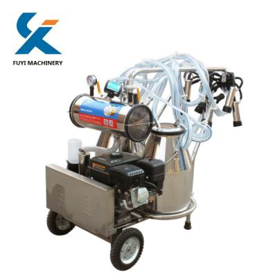 China Factory Gasoline Engine Milking Machine Portable Milking Machine Mobile Milking Machine zu verkaufen