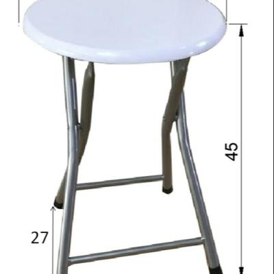 China Modern Foldable Folding Bench Seat Folding Stool Folding Seat Leg Stools and PP Metal Folding Bench Seat for sale