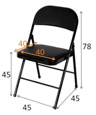 China Wholesale Modern Cheap Lightweight Ferrous Folding Chair PP Foldable Wedding Chair for sale