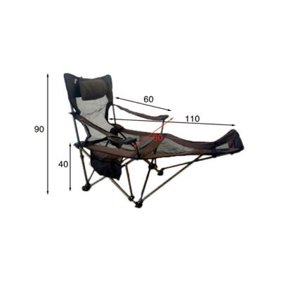 China Modern Metal Outdoor Cheap Portable Foldable Chain Chair Beach Campground Foldable Beach Chair for sale