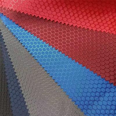 China Tear-Resistant Shiny Football Jacquard Fabric With PU Luly Coating for sale