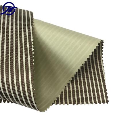 China Anti-Static 600D Stripe Oxford Canvas Fabric With Foam PVC Coating For Laptop Bag for sale