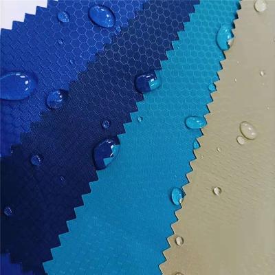 China WATER TEAR-RESISTANT MAKE 210 T FOOTBALL JACQUARD FABRIC WITH WHITE PVC COATING FOR WATERPROOF for sale