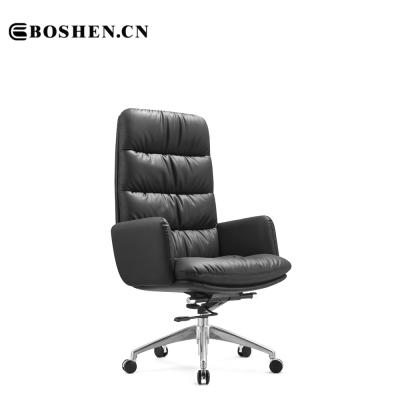 China (Size)Boshen Popular Office Chair Gas Lift Adjustable Customized High Quality Leather Executive Chair for sale