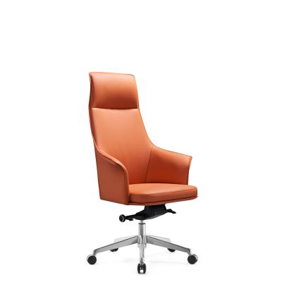 China Boshen Hot Selling High Quality Leather Adjustable Computer Computer Big and Tall Executive Adjustable Office Chair (Height) for sale