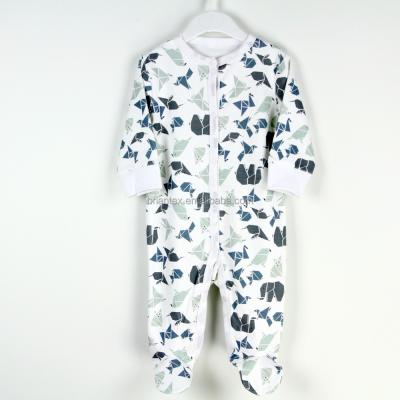 China Newest Styles Briantex Cotton Baby Sleepsuit Baby Romper Baby Clothing 100% Cotton Infants and Toddlers Support OEM Services for sale