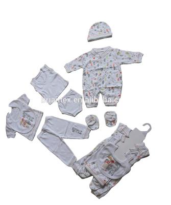 China Briantex Africa Market 8 Baby Clothing Set Antibacterial Baby Romper Sets for sale