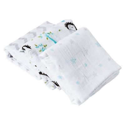 China Waterproof Briantex Embossed Handy Milestone Wrap Baby Blanket for sale