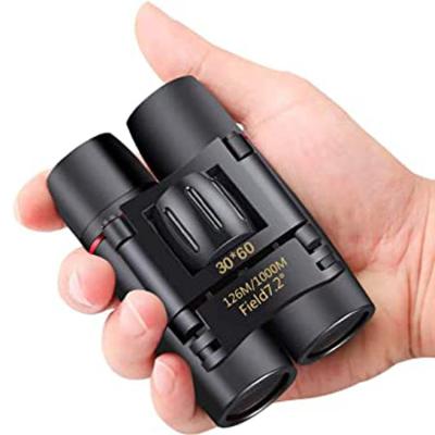 China BAK7 LUXUN HD Small Folding 30x60 Compact Binoculars Bird Watching Travel Hunting Concerts Sports Waterproof Telescope For Kids for sale