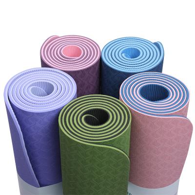 China Wholesale Eco-friendly Durable Washable Anti-slip Cork To Create Customized Fitness Label Tape Yoga Mat for sale