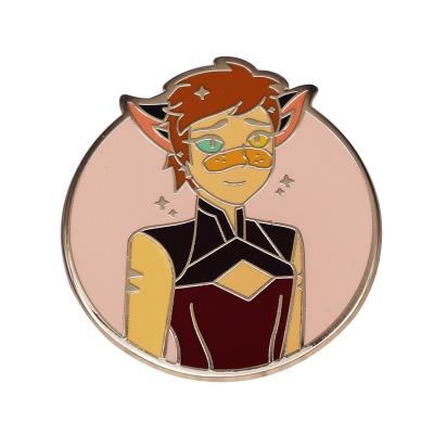 China Metal Catra's Evolved Horde Captain Badge lapel pin your favorite character from -Ra and the Princesses of Might! for sale