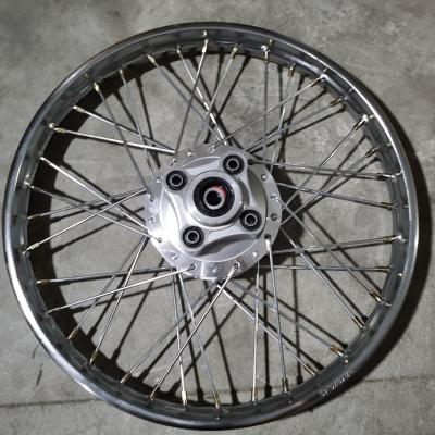 China Professional Motorcycle Accessories Manufacture CG125 Motorcycle Aluminum Alloy Wheel Hub And Rim for sale