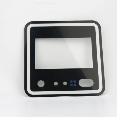 China Home Appliance Best Quality Smart Switch Multi Touch Screen Printing Front Electroplating Acrylic Cover Panel for sale