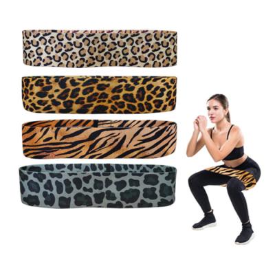 China Custom Unique Hip Training Glute Squat Design Print Hip Circle Cloth Booty Band for sale