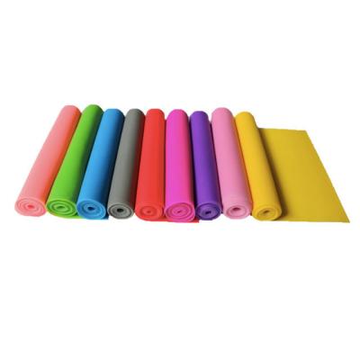 China Custom Elastic Exercise Stretch Yoga Fitness Resistance Bands Latex Free Durable And Eco-friendly Gym Material for sale