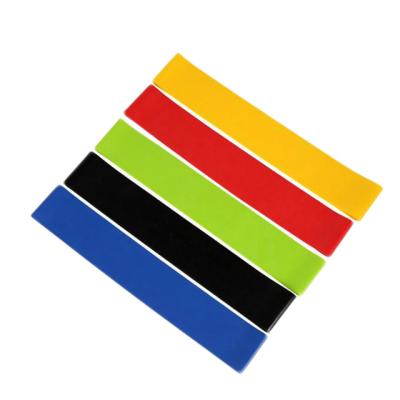 China Different Level And Durable Strength Material Jstar Sports 5 Level Black Red Blue Yellow Green Yoga Resistance Bands for sale