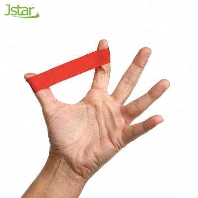 China Finger Stretcher Hand Increase Exercise Stretched Finger Resistance Loop Band for sale