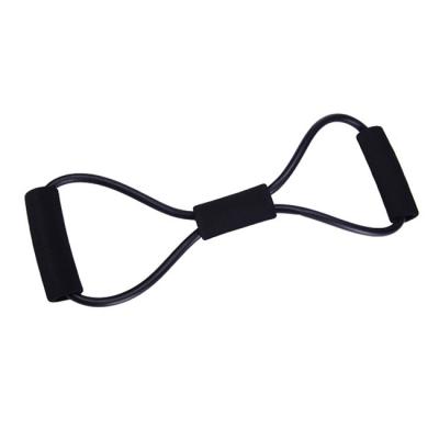 China Figure 8 Shape Exercise Muscle Training Chest Expander Figure 8 Resistance Tube With Handles for sale