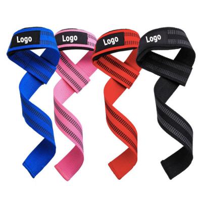 China Heavy Duty Weightlifting Training Wraps Adjustable Wrist Support Gym Fitness Strap for sale