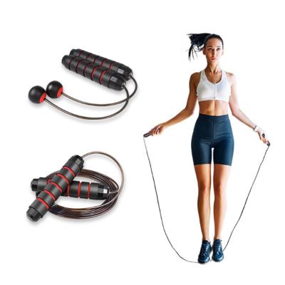 China Wholesale Adjustable Freestyle Cordless Beaded Cordless Skipping Rope Cordless Jump Rope for sale