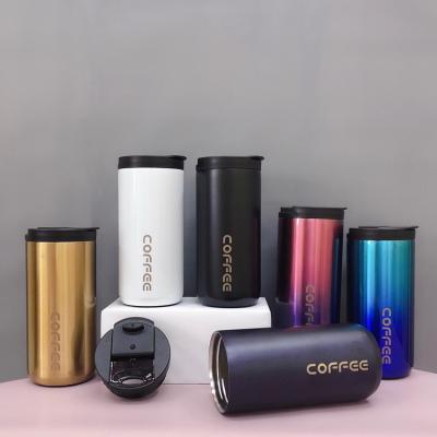 China Wholesale Business Stainless Steel Vacuum Flask Water Bottle Travel Thermos Coffee Mug Small for sale