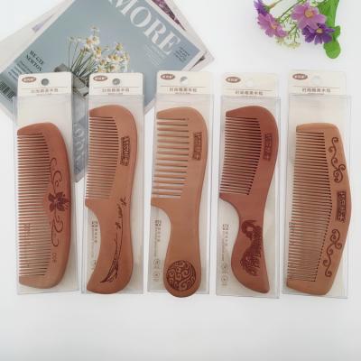 China Classic Fashion Hair Beauty Wooden Square Brush And Comb For Woman for sale