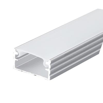 China LED Linear Lamp Housing U-Shaped Embedded Cabinet Lamp Aluminum Groove Sleeve for sale